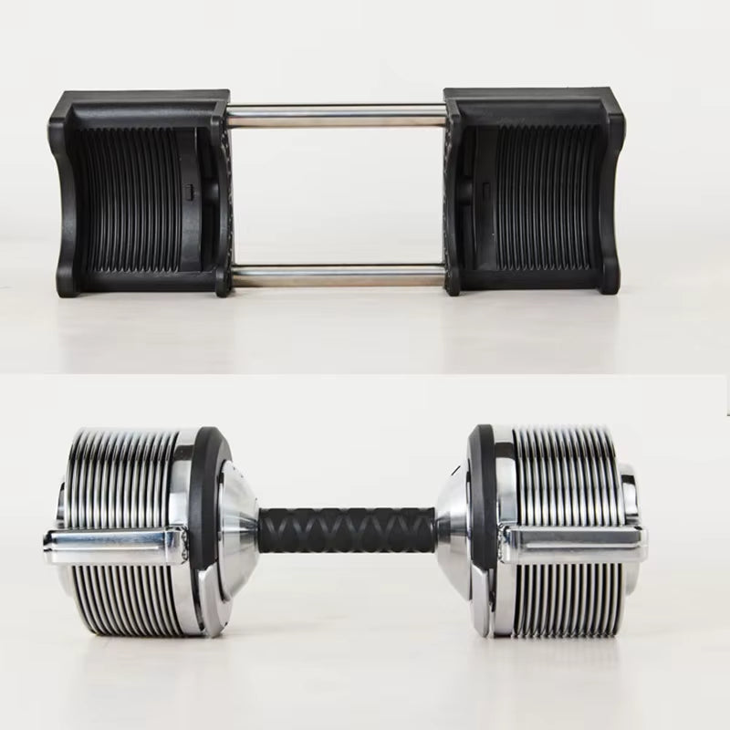 Adjustable Dumbbell 32KG Dumbbell Adjustable Weight Weight Display Automatic Locking Home Dumbbell Set