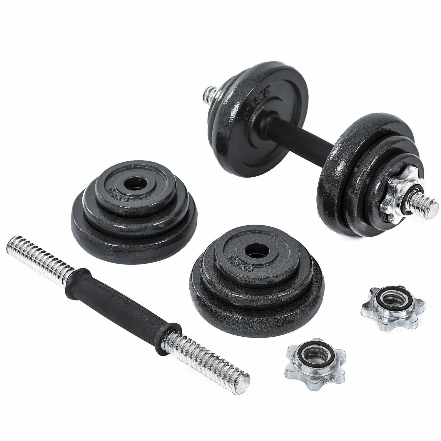 Dumbbell Set Weight Dumbbells Home Gym Training Fitness Barbell Equipment Case
