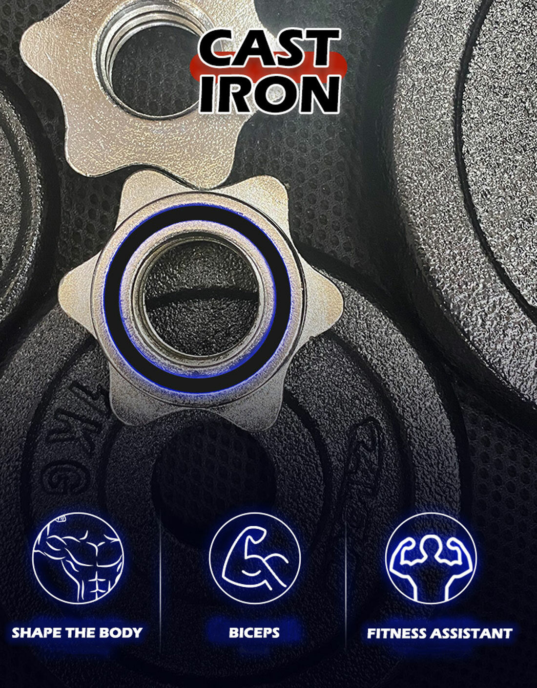 Dumbbell Set Weight Dumbbells Home Gym Training Fitness Barbell Equipment Case