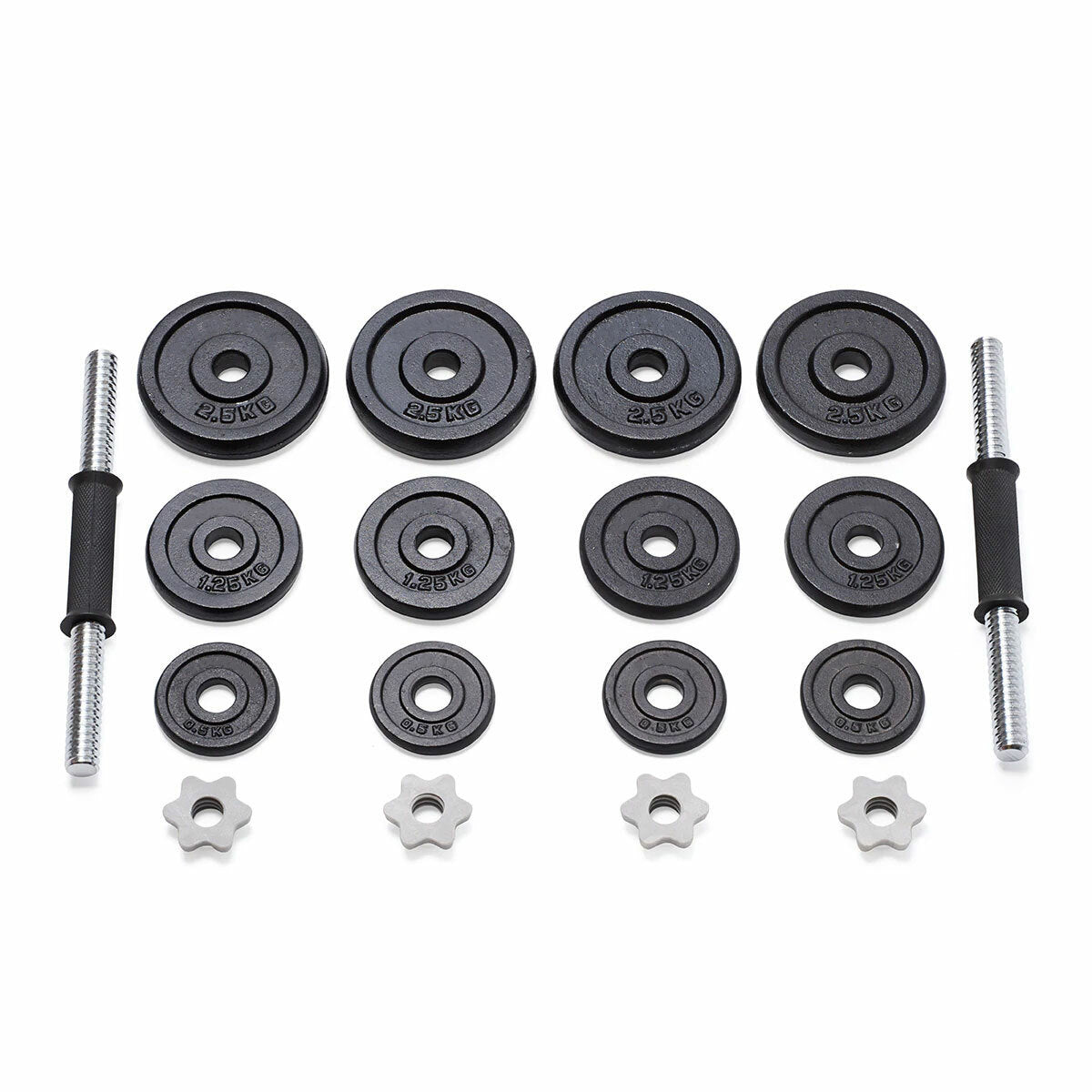 Dumbbell Set Weight Dumbbells Home Gym Training Fitness Barbell Equipment Case